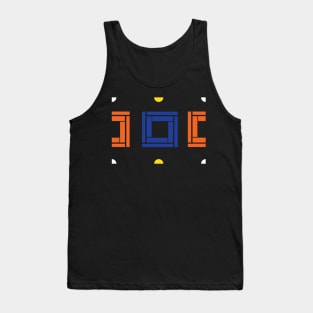 Bauhaus colors pattern Tank Top